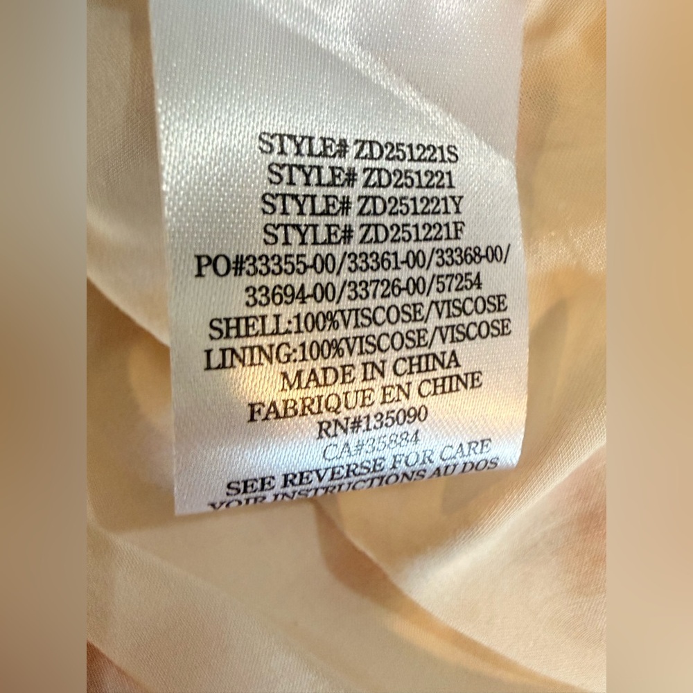 Z SUPPLY HANA LA ROSA IVORY SEA SALT DITSY MAXI DRESS - Picture 9 of 9